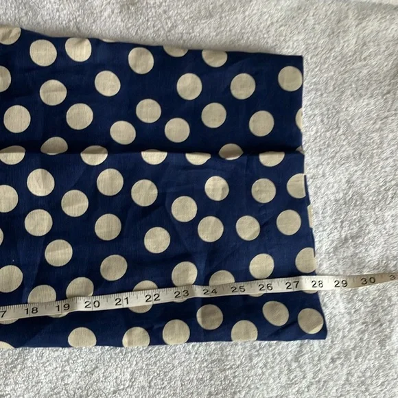 J. Crew Harbor pant in dot linen - Picture 7 of 9